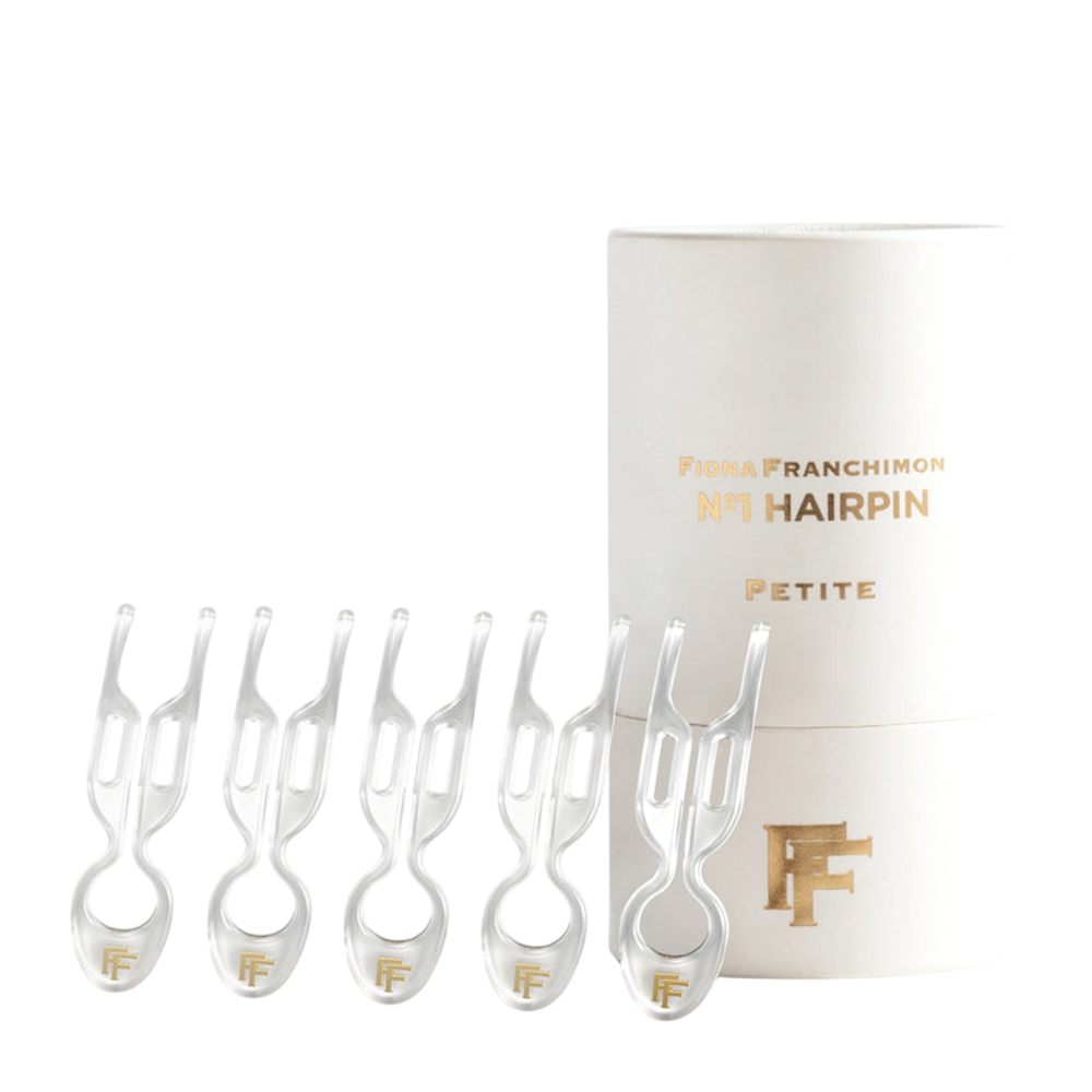 FIONA FRANCHIMON Nº1 Hairpin Petite Transparent - Набір Шпилька № 1 міні (Прозорий, 5шт)